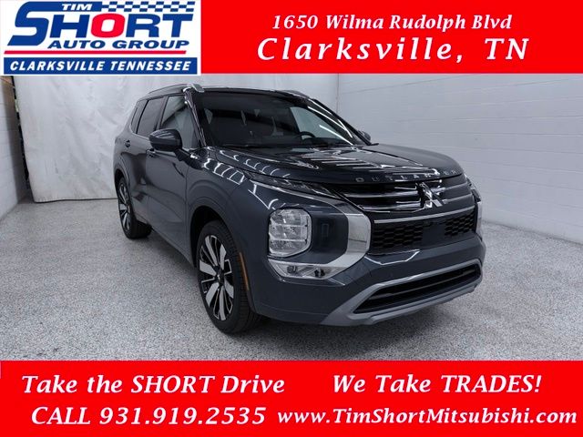 Moonstone Gray Metallic/Black Roof 2025 Mitsubishi Outlander SUV / Crossover Front-Wheel Drive Continuously Variable Transmission