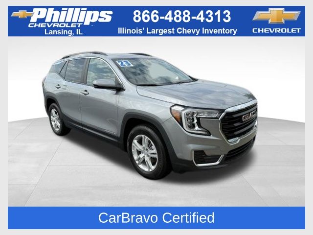 Sterling Metallic 2023 GMC Terrain SUV / Crossover Front-Wheel Drive 9-Speed Automatic