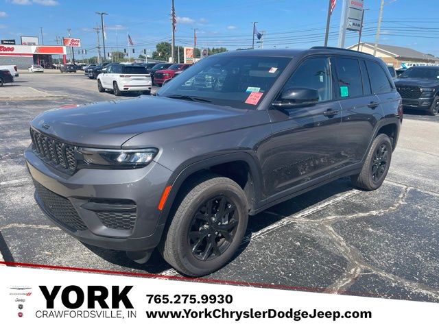 Gray Metallic 2025 Jeep Grand Cherokee SUV / Crossover Four-Wheel Drive 8-Speed Automatic