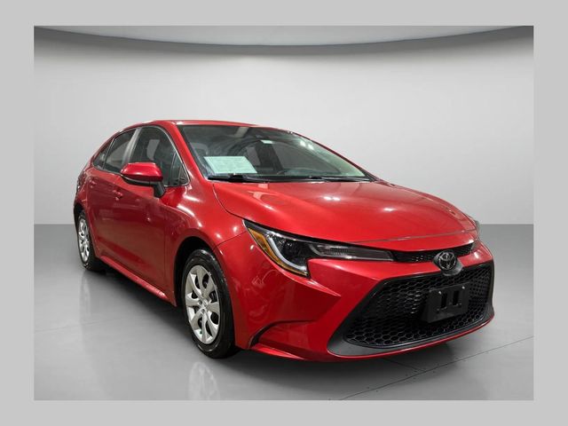 Barcelona Red Metallic 2020 Toyota Corolla LE FWD Sedan Front-Wheel Drive Continuously Variable Transmission