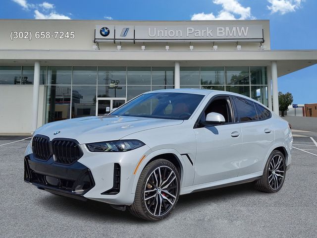 Gray (Brooklyn Grey Metallic) 2025 BMW X6 xDrive40i AWD SUV / Crossover All-Wheel Drive 8-Speed Automatic