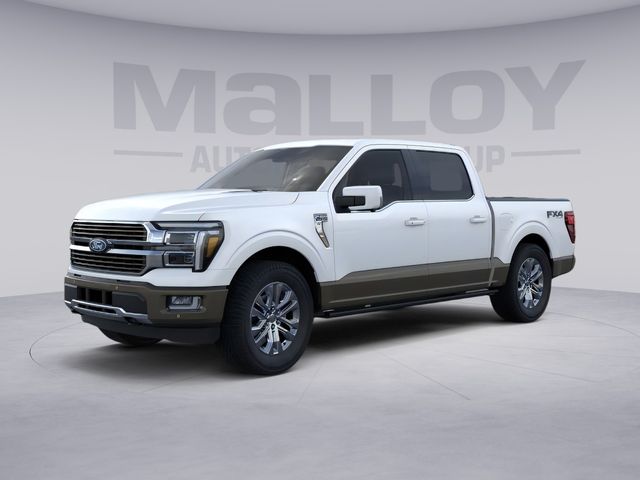 White 2026 Ford F-150 King Ranch SuperCrew 4WD Pickup Truck Four-Wheel Drive Automatic