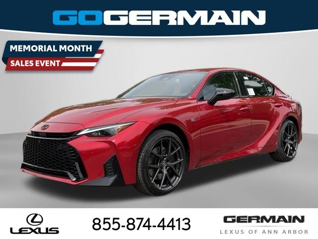 Infra Red 2026 Lexus IS 350 F Sport Design AWD Sedan All-Wheel Drive 6-Speed Automatic
