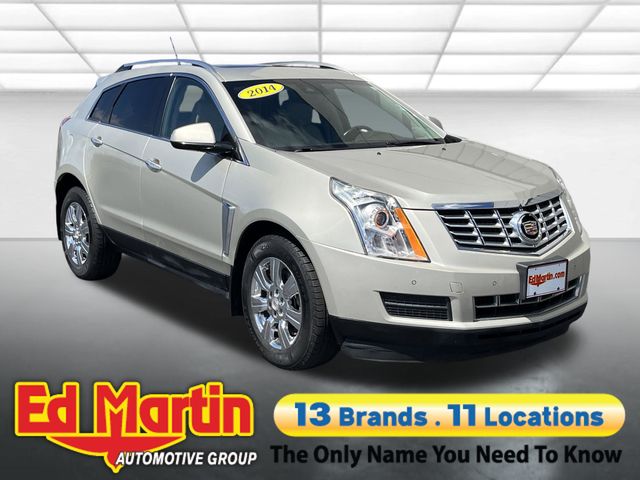 Silver Coast Metallic 2014 Cadillac SRX Luxury AWD SUV / Crossover All-Wheel Drive 6-Speed Automatic
