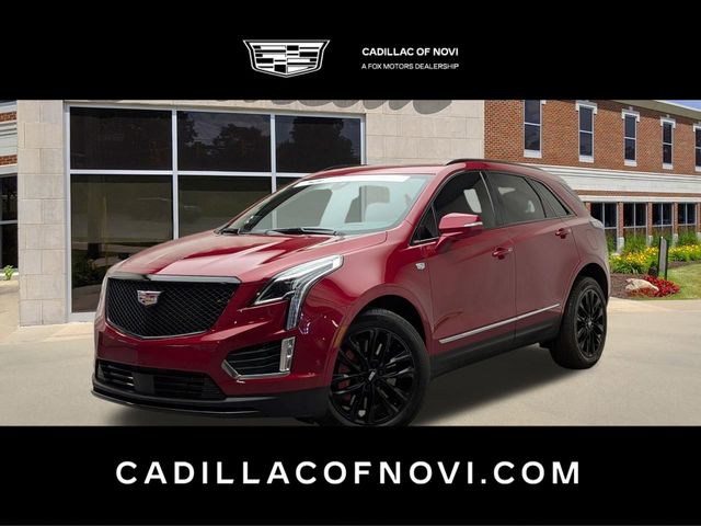 Radiant Red Tintcoat 2023 Cadillac XT5 Sport AWD SUV / Crossover Four-Wheel Drive 9-Speed Automatic