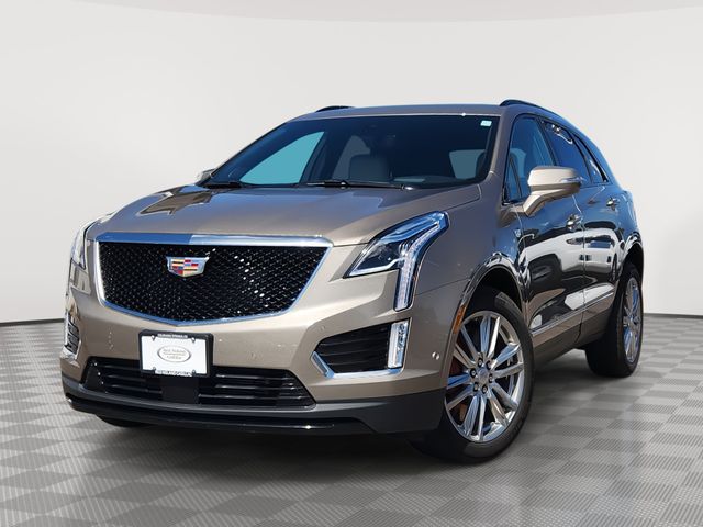 Latte Metallic 2023 Cadillac XT5 Sport AWD SUV / Crossover Four-Wheel Drive 9-Speed Automatic