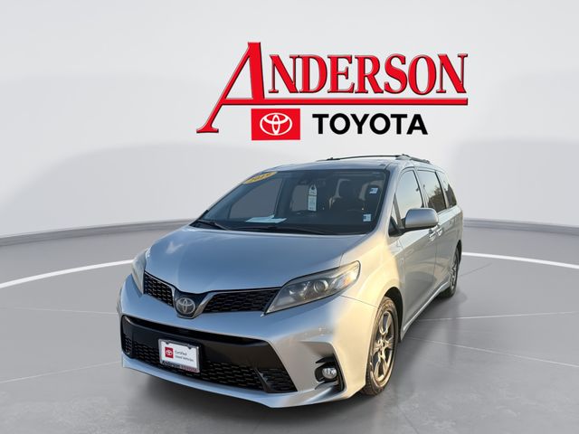 Celestial Silver Metallic 2019 Toyota Sienna Minivan All-Wheel Drive 8-Speed Automatic