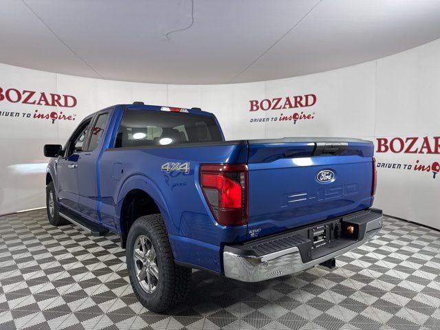 2025 Atlas Blue Metallic Ford F-150 XLT 4X4 Truck