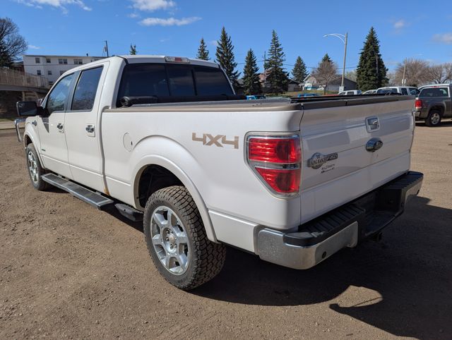 2014 White Platinum Clearcoat Metallic Ford F-150 King Ranch 4X4 Truck