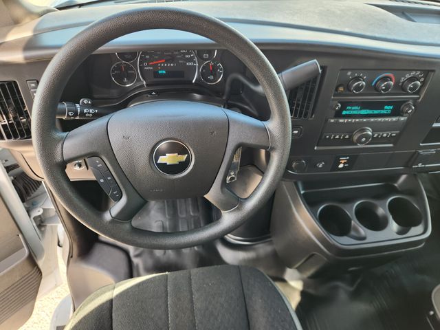 2025 Chevrolet Express 2500 Work Van White at AutoSavvy Houston Northwest
