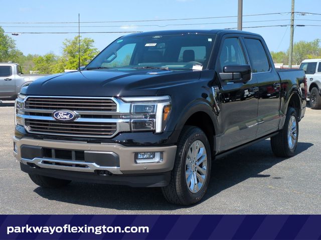Agate Black Metallic 2026 Ford F-150 King Ranch SuperCrew 4WD Pickup Truck Four-Wheel Drive Automatic
