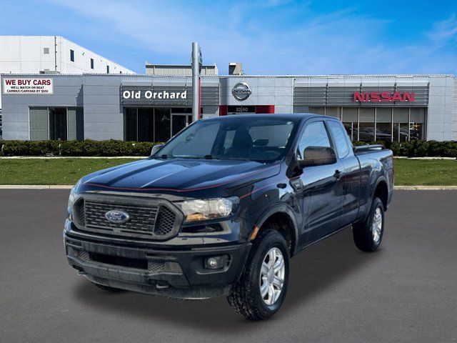 Shadow Black 2019 Ford Ranger XL SuperCab 4WD Pickup Truck Four-Wheel Drive Automatic