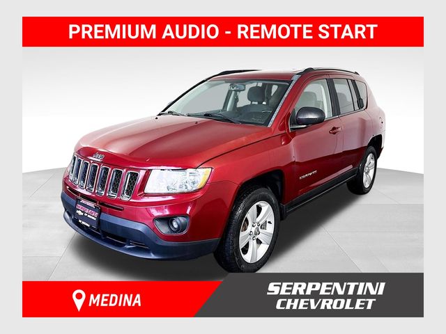 Deep Cherry Red Crystal Pearlcoat 2013 Jeep Compass SUV / Crossover Four-Wheel Drive Continuously Variable Transmission