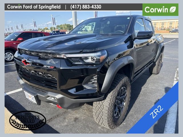 Black 2024 Chevrolet Colorado Pickup Truck Four-Wheel Drive 8-Speed Automatic