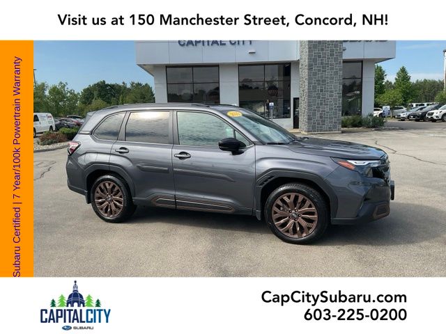 Magnetite Gray Metallic 2026 Subaru Forester SUV / Crossover All-Wheel Drive Continuously Variable Transmission