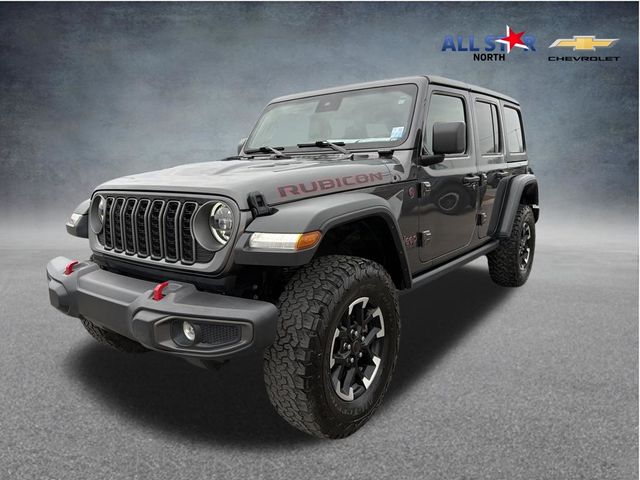 Gray (Granite Crystal Metallic Clearcoat) 2025 Jeep Wrangler Rubicon 4-Door 4WD SUV / Crossover Four-Wheel Drive 8-Speed Automatic