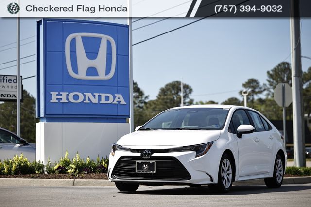 Ice 2025 Toyota Corolla LE FWD Sedan Front-Wheel Drive Continuously Variable Transmission