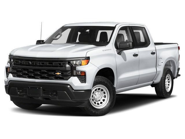 Black 2022 Chevrolet Silverado 1500 Pickup Truck Four-Wheel Drive Automatic