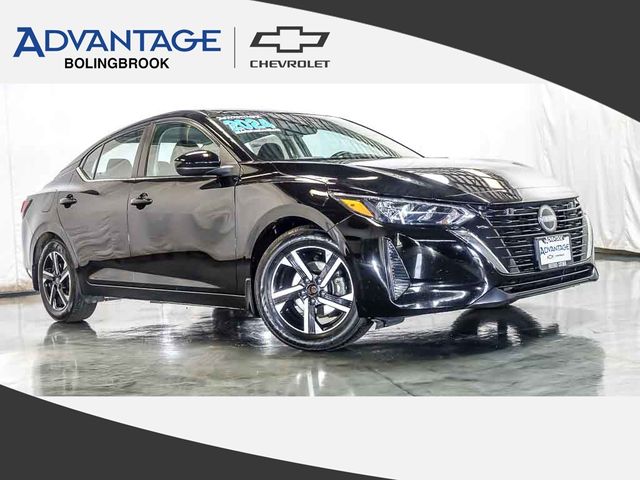 Super Black 2024 Nissan Sentra Sedan Front-Wheel Drive Continuously Variable Transmission