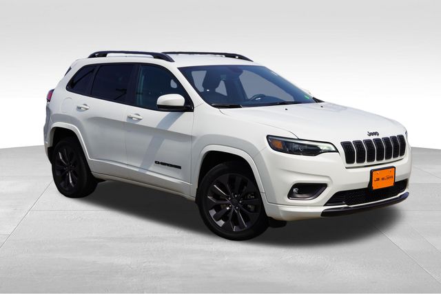 Pearl White Pearlcoat 2019 Jeep Cherokee SUV / Crossover Four-Wheel Drive 9-Speed Automatic