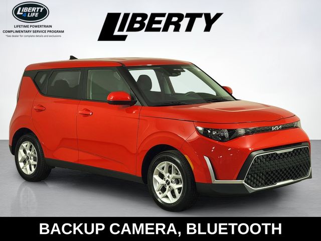 Inferno Red 2025 Kia Soul SUV / Crossover Front-Wheel Drive Continuously Variable Transmission