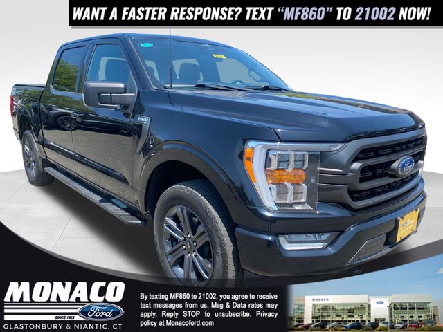 Black Metallic 2023 Ford F-150 Pickup Truck Four-Wheel Drive Automatic
