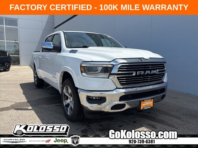 Bright White Clearcoat 2022 RAM 1500 Pickup Truck Four-Wheel Drive 8-Speed Automatic