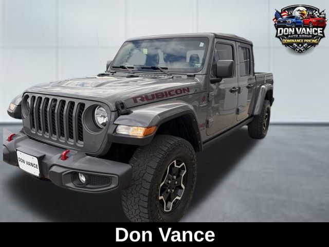 Sting-Gray Clearcoat 2022 Jeep Gladiator Rubicon Crew Cab 4WD Pickup Truck Four-Wheel Drive 8-Speed Automatic