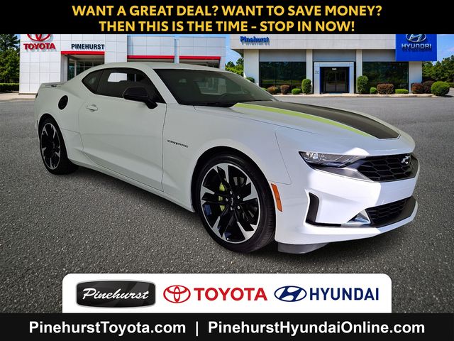 White 2023 Chevrolet Camaro Coupe Rear-Wheel Drive Automatic