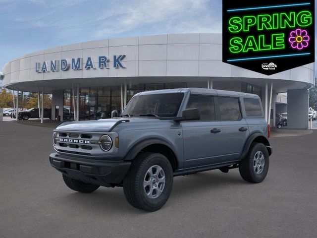Blue (Azure Gray Metallic Tri-Coat) 2025 Ford Bronco Big Bend 4-Door 4WD SUV / Crossover Four-Wheel Drive Automatic