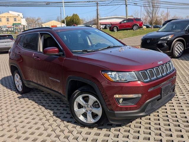 Velvet Red Pearlcoat 2021 Jeep Compass Latitude 4WD SUV / Crossover Four-Wheel Drive 9-Speed Automatic