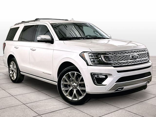 2019 Ford Expedition Platinum White at Luther Ford