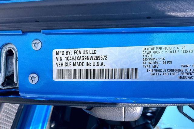 Used 2022 Jeep Wrangler Sport S For Sale in Gloucester, MA