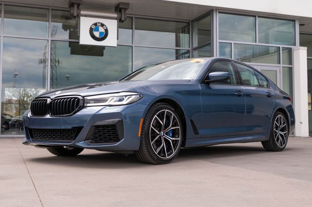 Arctic Race Blue Metallic 2023 BMW 5 Series 540i xDrive AWD Sedan All-Wheel Drive 8-Speed Automatic