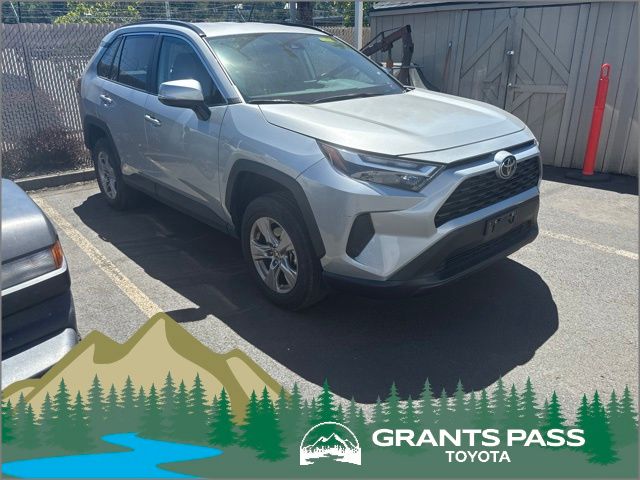 Silver Sky Metallic 2025 Toyota RAV4 SUV / Crossover All-Wheel Drive 8-Speed Automatic