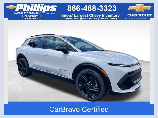 White (Iridescent Pearl Tricoat) 2025 Chevrolet Equinox EV RS AWD SUV / Crossover All-Wheel Drive 1-Speed Automatic