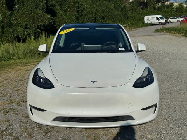 Used 2022 White Tesla Performance image 2