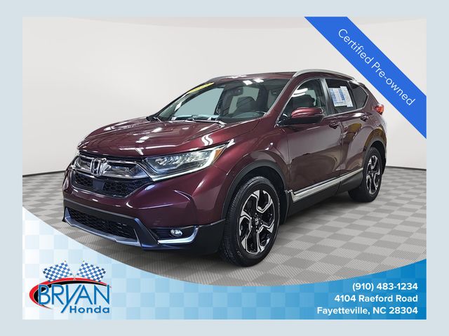 Basque Red Pearl II 2017 Honda CR-V Touring FWD SUV / Crossover Front-Wheel Drive Continuously Variable Transmission