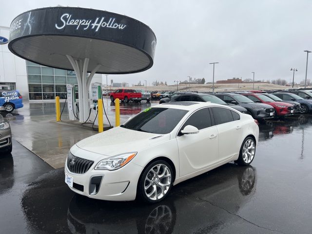 White Diamond Tricoat 2015 Buick Regal GS Sedan FWD Sedan Front-Wheel Drive 6-Speed Automatic