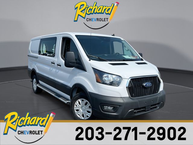 Oxford White 2025 Ford Transit Cargo Van Rear-Wheel Drive