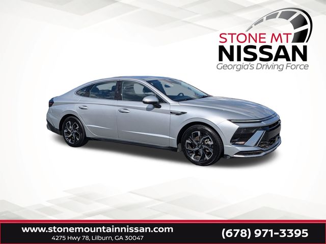 Aero Silver 2024 Hyundai Sonata Sedan Front-Wheel Drive 8-Speed Automatic
