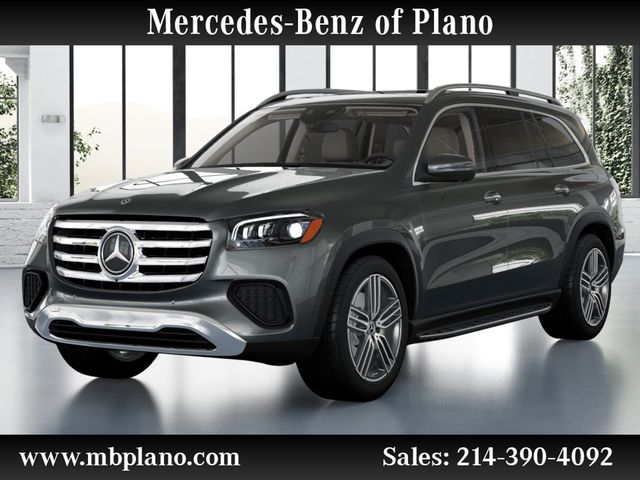 Gray (Selenite Grey Metallic) 2026 Mercedes-Benz GLS 450 4MATIC SUV / Crossover All-Wheel Drive 9-Speed Automatic