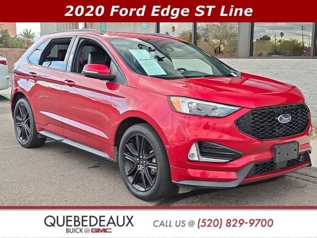 Red Metallic 2020 Ford Edge ST Line FWD SUV / Crossover Front-Wheel Drive 8-Speed Automatic