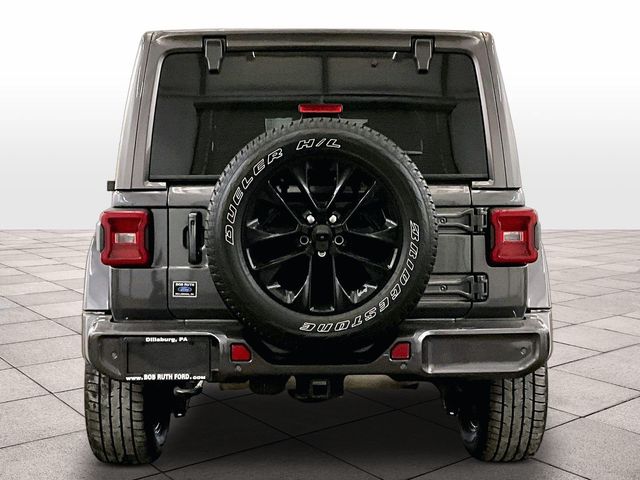 2020 Jeep Wrangler Unlimited Sahara High Altitude Gray at Grove City Ford