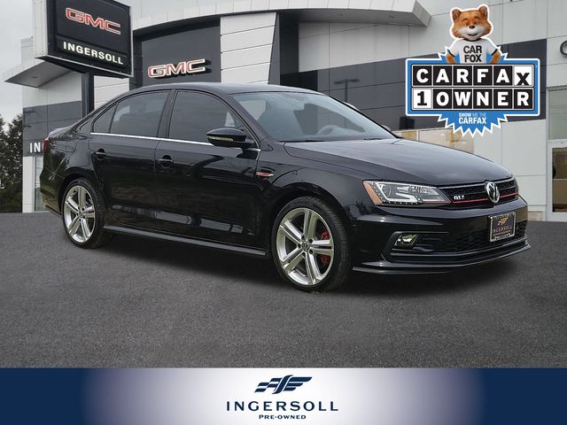 Black Uni 2016 Volkswagen Jetta GLI 2.0T SE FWD Sedan Front-Wheel Drive 6-Speed Dual Clutch