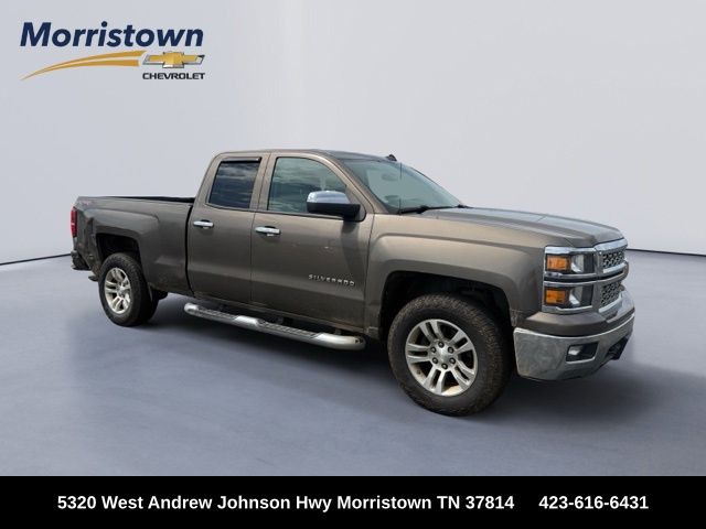 Brownstone Metallic 2014 Chevrolet Silverado 1500 Pickup Truck Four-Wheel Drive 6-Speed Automatic Overdrive