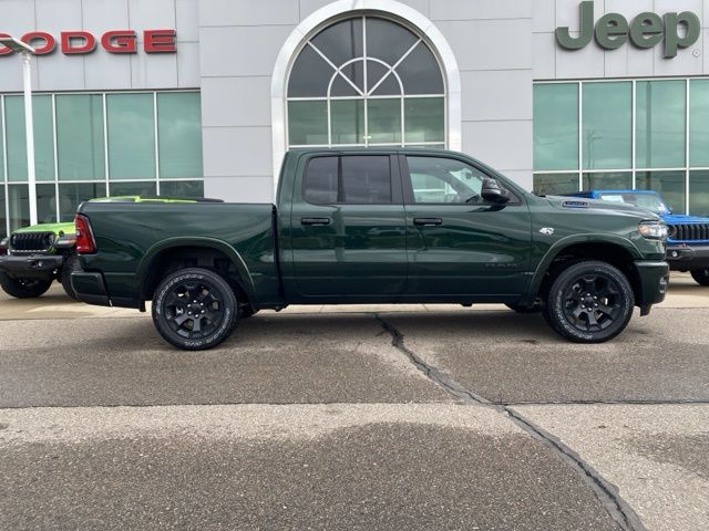 2026 Ram 1500 Big Horn/Lone Star - Serrano Green Metallic exterior view 4