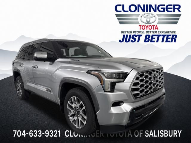 Silver 2026 Toyota Sequoia SUV / Crossover Four-Wheel Drive Automatic