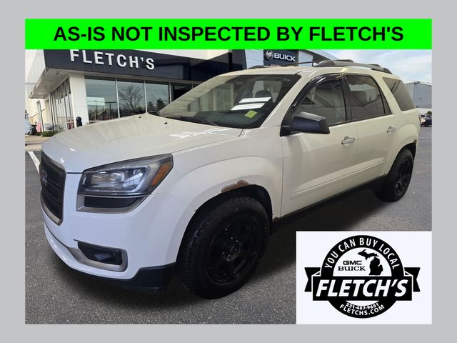 Summit White 2014 GMC Acadia SLE-1 AWD SUV / Crossover All-Wheel Drive 6-Speed Automatic