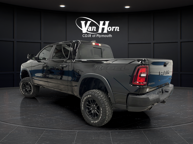 Used 2025 Diamond Black Crystal Pearlcoat Ram Rebel image 5